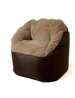 Puff GO GIFT Café Oxford tejido antidesgarros