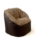Puff GO GIFT Café Oxford tejido antidesgarros