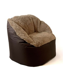 Puff GO GIFT Café Oxford tejido antidesgarros