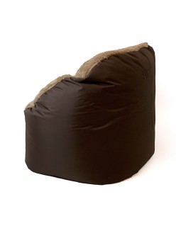 Puff GO GIFT Café Oxford tejido antidesgarros