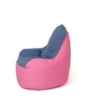 Puff GO GIFT Cinzento Oxford tejido antidesgarros