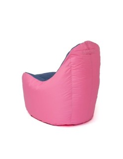 Pouf GO GIFT Gris Oxford tejido antidesgarros