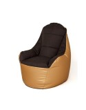 Puff GO GIFT Ouro Bronze Oxford tejido antidesgarros