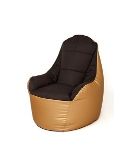 Puff GO GIFT Ouro Bronze Oxford tejido antidesgarros