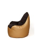 Puff GO GIFT Ouro Bronze Oxford tejido antidesgarros
