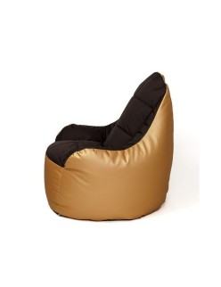 Puff GO GIFT Ouro Bronze Oxford tejido antidesgarros