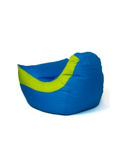 Puff GO GIFT Azul Verde Oxford tejido antidesgarros 140 x 100 x 100 cm 140 x 100 cm