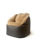 Puff GO GIFT Bronce Oxford tejido antidesgarros