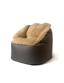 Puff GO GIFT Bronze Oxford tejido antidesgarros