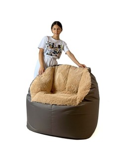 Pouf GO GIFT Bronze Oxford tejido antidesgarros