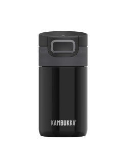 Thermos Kambukka Etna Nero Acciaio inossidabile 300 ml