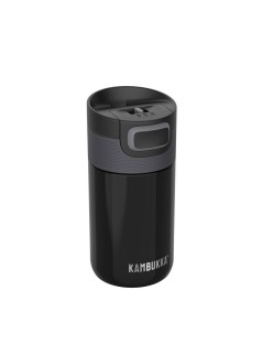 Thermos Kambukka Etna Nero Acciaio inossidabile 300 ml