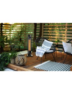 Heater Activejet Activejet APH-CS2000 Black 2000 W Steel Exterior