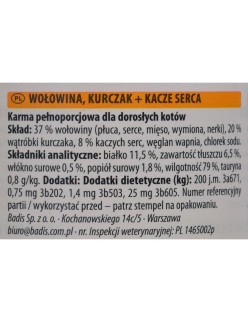 Katzenfutter Animonda Adult Huhn Rindfleisch Ente 200 g