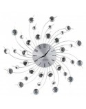 Wanduhr Esperanza EHC004 Schwarz/Silberfarben Silberfarben Metall 150 cm