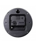 Wall Clock Esperanza EHC004 Black/Silver Silver Metal 150 cm