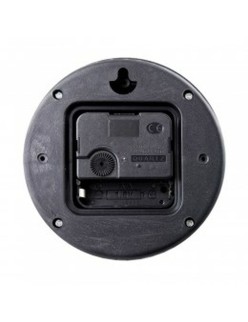 Wall Clock Esperanza EHC004 Black/Silver Silver Metal 150 cm