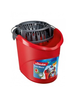 Cubo de Fregar Vileda SuperMocio Rojo 30 x 29 x 38 cm 10 L