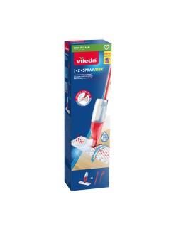 Esfregona Vileda 1.2 Spray Max Branco Vermelho Microfibra Plástico (1 Peça)