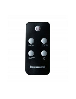 Termoventilador Portátil Ravanson OT-1500 LED Preto 1500 W