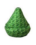 Puff GO GIFT Verde 105 x 80 cm Peru