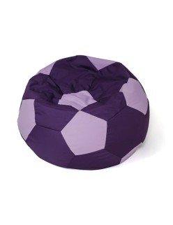 Puff GO GIFT Roxo Violeta Oxford Futebol