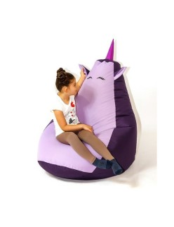 Puff GO GIFT Roxo Violeta Oxford 130 x 90 cm