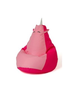 Puff GO GIFT Cor de Rosa Rosa Claro Oxford 105 x 80 cm