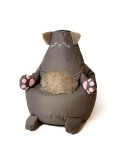 Puff GO GIFT Bronze Oxford Gato 130 x 90 cm