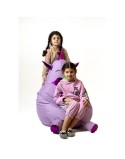 Puff GO GIFT Violeta Oxford 140 x 100 cm