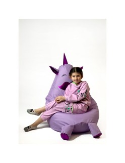 Puff GO GIFT Violeta Oxford 140 x 100 cm