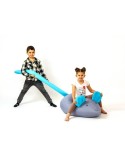Puff GO GIFT Azul Cinzento Oxford Rato