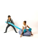 Puff GO GIFT Azul Cinzento Oxford Rato