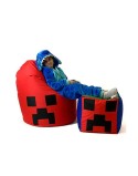 Puff GO GIFT Vermelho Oxford minecraft