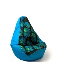 Puff GO GIFT Azul 140 x 100 cm Peru