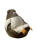 Puff GO GIFT Bege Bronze Oxford 130 x 90 cm