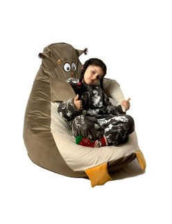 Puff GO GIFT Bege Bronze Oxford 130 x 90 cm