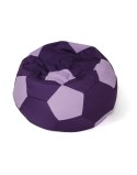 Puff GO GIFT Roxo Violeta Oxford Futebol