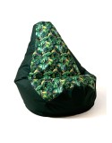 Puff GO GIFT Preto 140 x 100 cm Peru