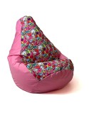 Puff GO GIFT Cor de Rosa 130 x 90 cm Peru