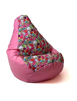 Puff GO GIFT Cor de Rosa 130 x 90 cm Peru