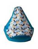 Puff GO GIFT Azul 105 x 80 cm Peru