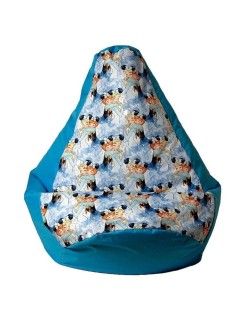 Puff GO GIFT Azul 105 x 80 cm Peru