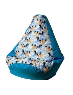 Puff GO GIFT Azul 105 x 80 cm Peru
