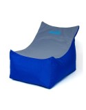 Puff GO GIFT Azul Cinzento Oxford tejido antidesgarros