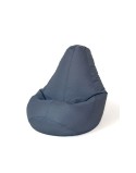 Puff GO GIFT Gris 105 x 80 cm Pera