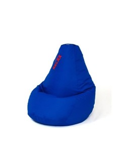 Puff GO GIFT Azul 140 x 100 cm Pera