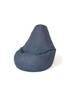 Puff GO GIFT Gris 140 x 100 cm Pera
