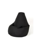 Puff GO GIFT Negro 140 x 100 cm Pera