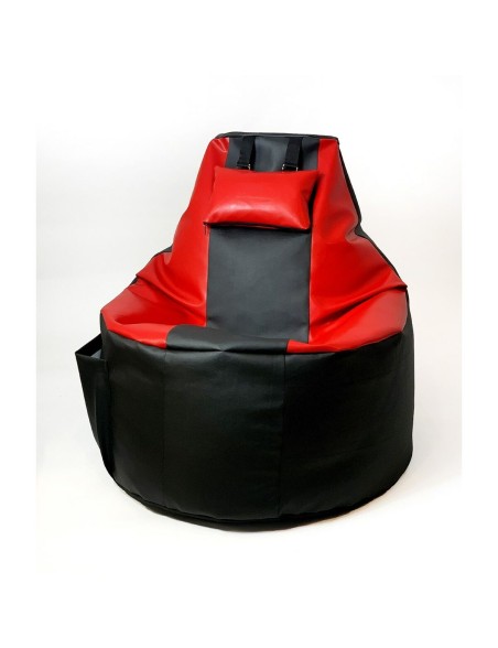 Puff GO GIFT Negro Rojo Crema Bronce Imitación Piel 130 x 90 cm Puff GO GIFT Negro Rojo Crema Bronce Imitación Piel 130 x 90 cm